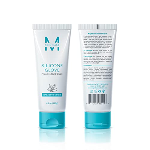 Majestic silicone glove protective hand cream 4.2 oz (1…