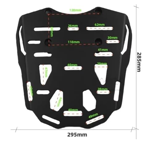 Support bagages PCX avec installation non destructive pour coffre de moto - 4
