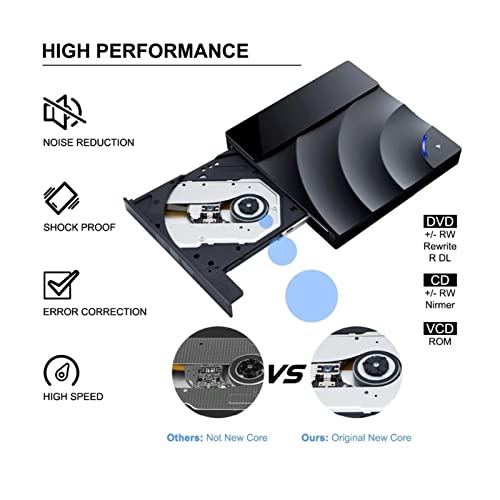 Unidad externa DVD con USB 3.0 para Laptop y PC miniatura 2