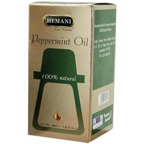 Aceite esencial de menta Hemani Premium 40 ML miniatura 1