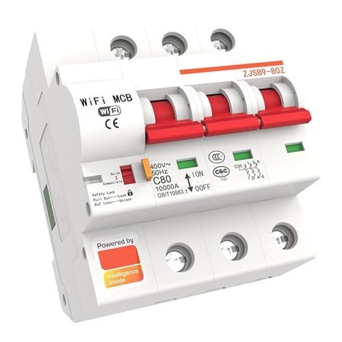 Disjoncteur WiFi intelligent 3P 16A avec télécommande IoT application maison connectée - 2