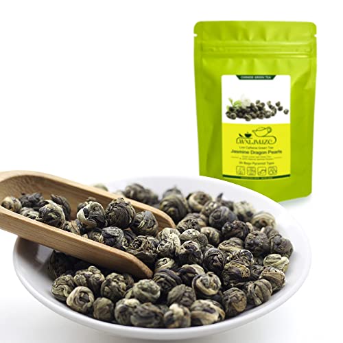 LWXLJMJZC-Jasmine Dragon Tea -Jasmine Perlas Té Verde- Jazmín Té de Perlas-Té Famoso Chino 100g