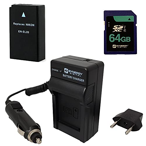 Synergy fW^ANZT[LbgANikon COOLPIX P950fW^Jƌ݊:SDENEL20obe[ASDM-1549[dASY-SD64GB[J[h