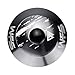 WFS NV.28 1 Inch Threadless Bike Headset - CNC Alloy, ISO 26.4mm Crown Race, Sealed Bearings, Includes Top Cap and Starnut, Black