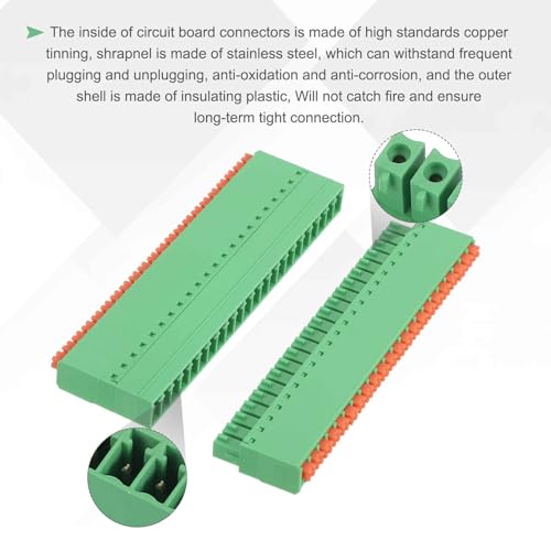 Bloque de terminales de tornillo sin soldadura para un ensamblaje rápido de PCB 3