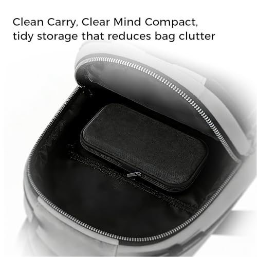 Carrying Case for Globluum MP3 Player (SU3/SU5/SU7/SU9), Hard EVA Protective Travel Storage Case with Zipper, Fits Player, Earbuds, Charging Cable & Protective Case, Black by Globluum - Used condition - Image 4