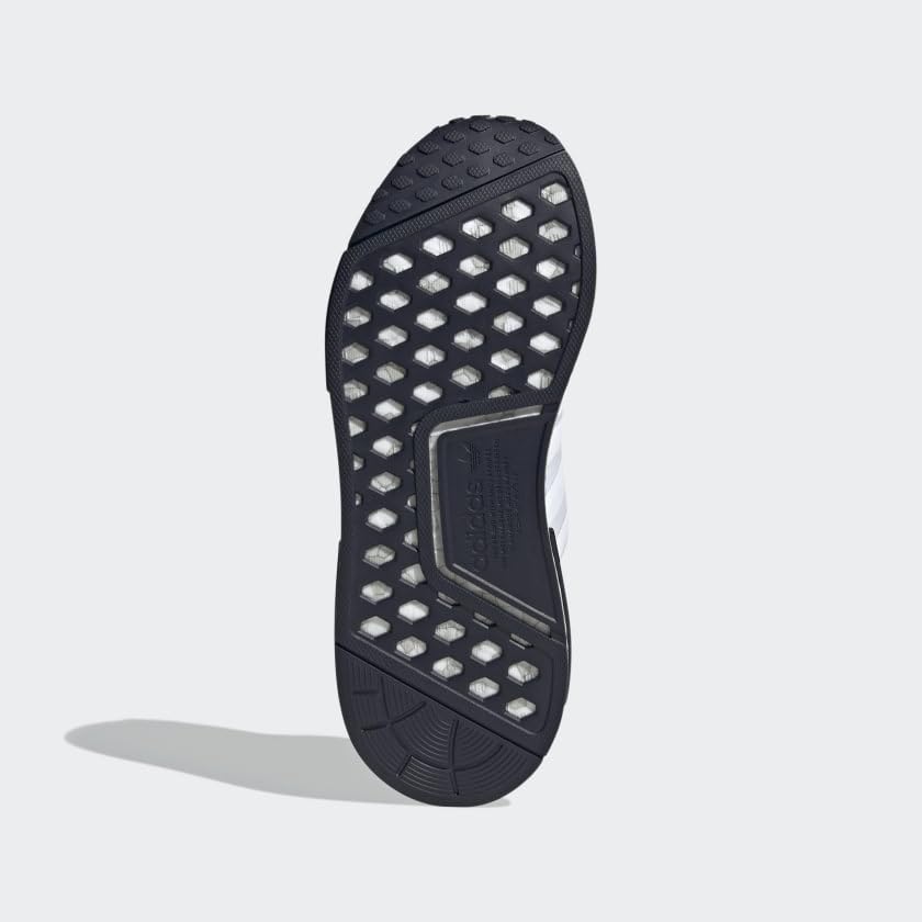 adidas Womens NMD R1 Lace Up Sneakers Shoes Casual - White3