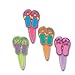 24 Count Beach Flip Flops Cupcake Picks Toppers Shower Party Supplies