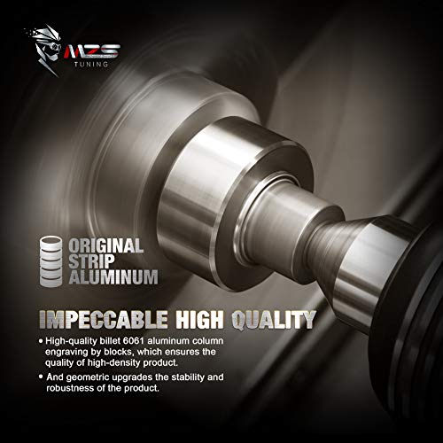 Mzs 2.5 Inch Front Leveling Kit Lift Strut Spacers + Tape-On Window Visors Deflectors Rain Guards Compatible With Silverado 1500 #TOP3