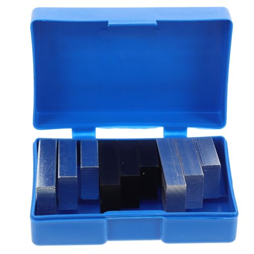 Image of Mobestech Density Kit Science Education with Aluminum Blocks and Iron Blocks for Comparing Material Densities in Middle School Physics Labs 9 Pcs 1.96 X 0.78 X 0.39 in