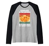 Vintage Karaage ist die Antwort, wen interessiert es, was die Frage ist Raglan
