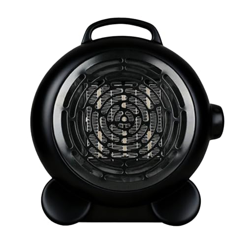 Calentador y Ventilador - Niveles de Potencia Ajustables Calentadores Eléctricos Portátiles - Eléctrico Silencioso Mini para Protección contra Volcado y Sobrec