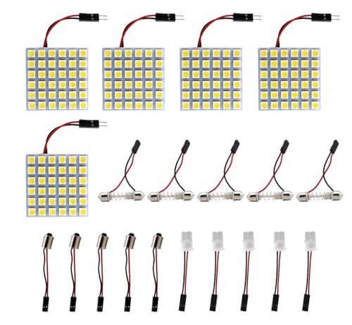HUAZIZ 5 unidades de luz superblanca 5050