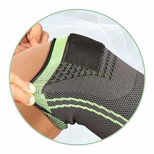 Image of Dyna Pro Knee Cap | Adjustable Strap For Custom Fit | Compression Knee Support | Injury Prevention, Recovery, Pain Relief, Gym, Crossfit, Meniscus Tear, ACL /PCL, Arthritis | Suitable for Men & Women | | X Large (1 PAIR) | Green