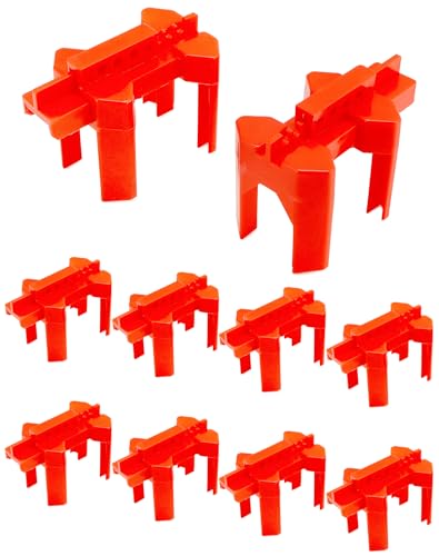 QWORK Small Ball Valve Lockout 10 Pack