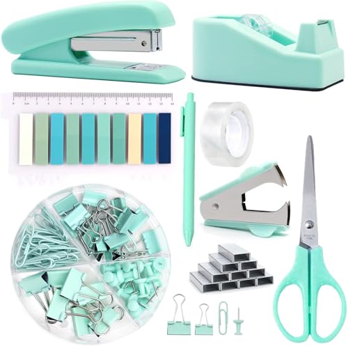 Fournitures de bureau kit agrafeuse ciseaux extracteur agrafes et pinces