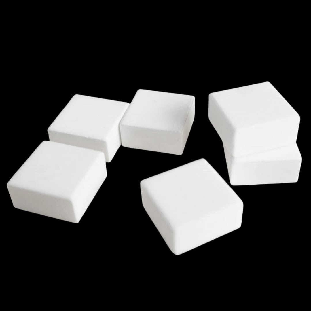 Fogli in ceramica allumina - Piastre isolanti ad alta temperatura per uso industriale, 20 x 150 x 20 mm, durevoli e resistenti al calore, 1 pezzo