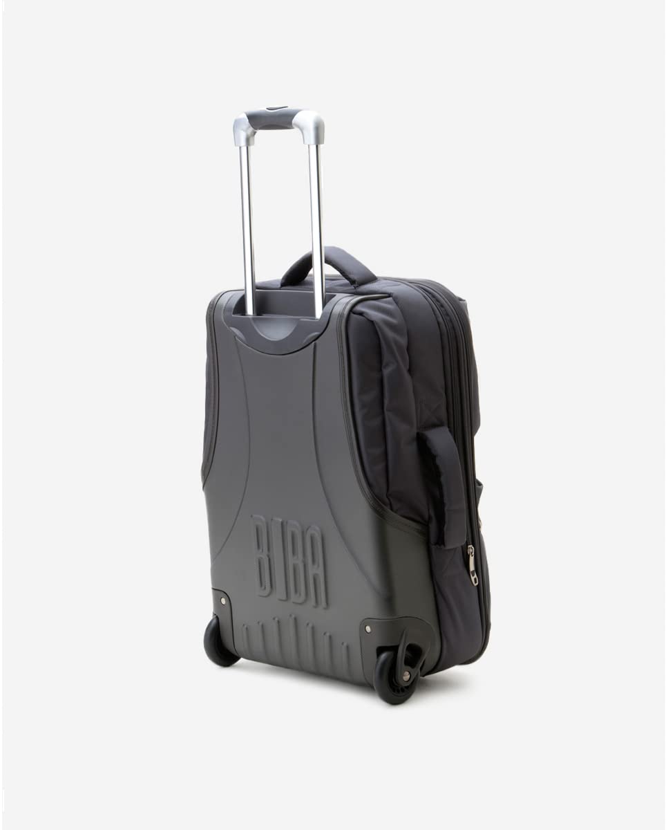 BIBA Valise de Voyage Type Trolley, Valise Meri G, poignée Trolley, Fermeture à glissière, Polyester + ABS