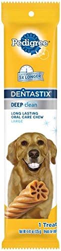 Pedigree Dentastix Deep Clean Original Large Treats For Dogs - 4.41 Oz. (Pack Of 12)