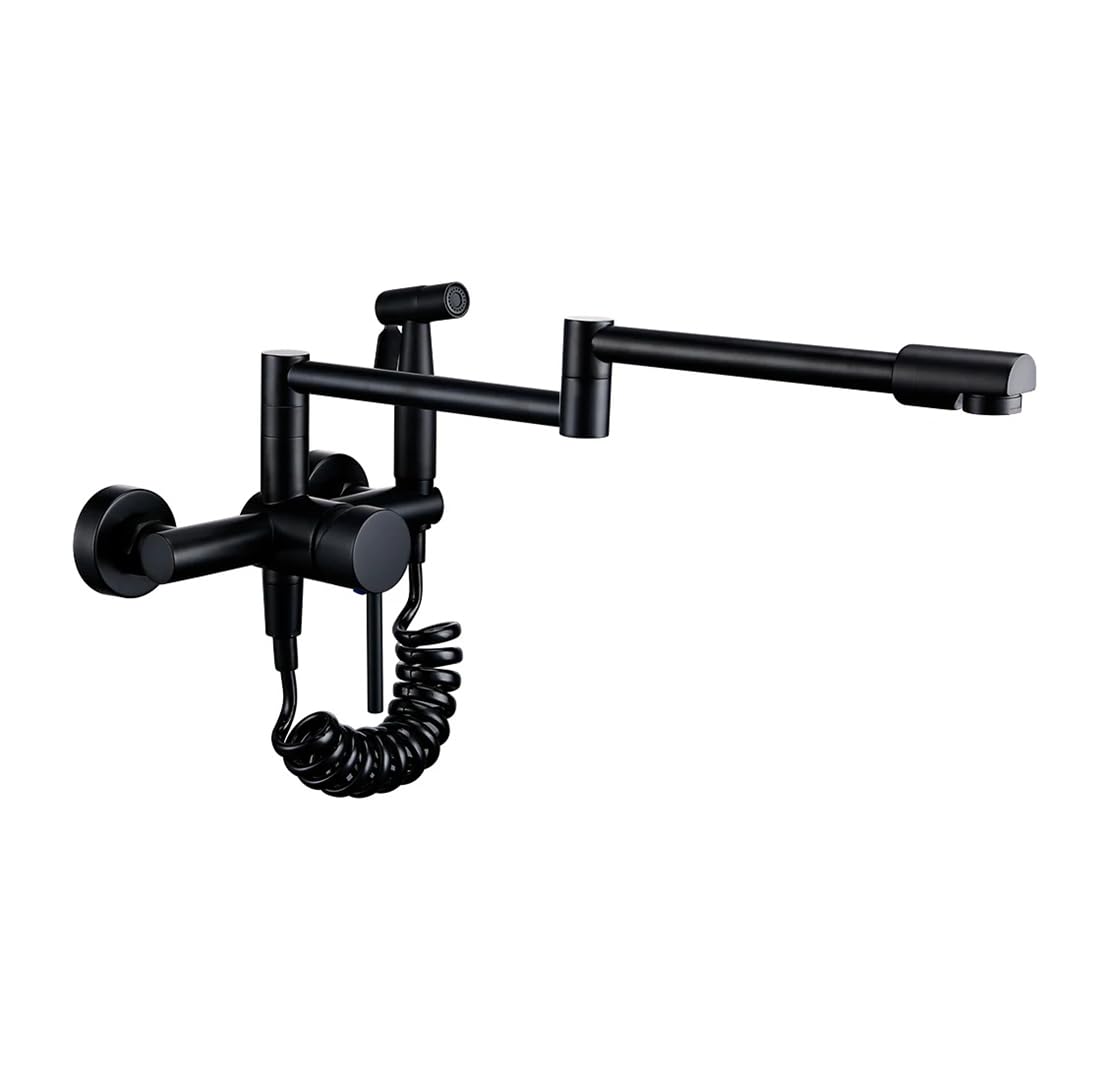 Robinet de cuisine Solid B noir mat au design minimaliste