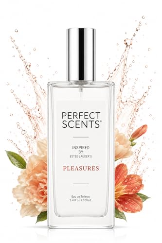 Image of Perfect Scents Fragrances, Inspired by Estee Lauder's Pleasures, Women's Eau de Toilette, CLEAN, Vegan, Paraben-Free, Phthalate-Free, Never Tested on Animals, 3.4 Fluid Ounces