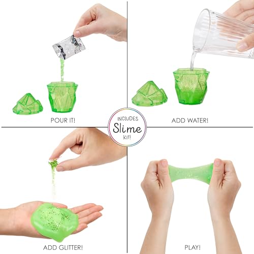 Rainbow High 503408 Jade, Green With Slime Kit & Pet, 11 Inch Shimmer Posable Fashion Doll thumb #2