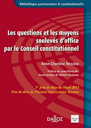 Les questions et les moyens soulevés d'office par le Conseil constitutionnel
