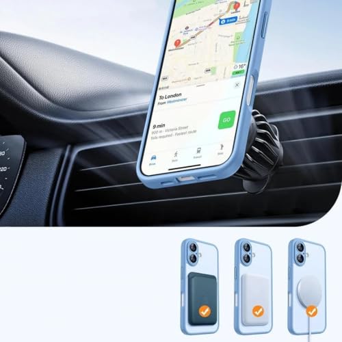 Coque iPhone 13 Pro magnétique antichoc et charge sans fil