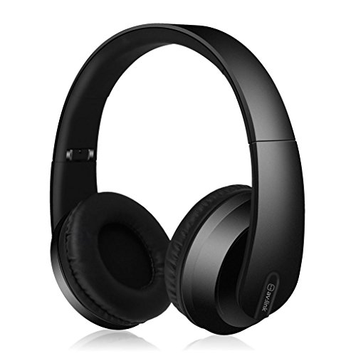 Image of Satin Finish Premium Bluetooth Headphones Black