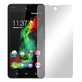 Slabo 2 x Bildschirmfolie für Wiko Rainbow Lite Selfie Bildschirmschutzfolie Zubehör Crystal Clear KLAR
