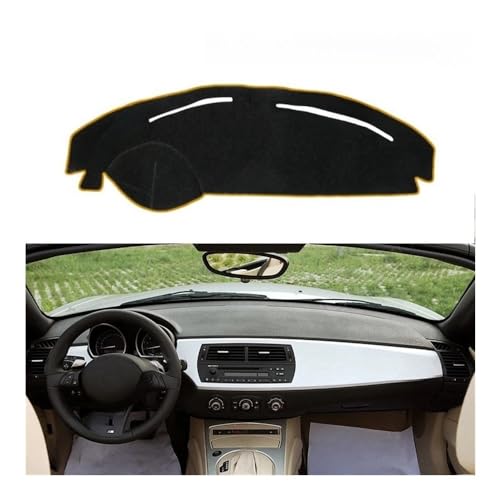 Couverture tableau bord pour Z4 E85 2003-2008 parasol auto tapis protection