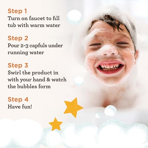 Image of Aveeno Kids Bubble Bath Sensitive Skin 19.2 Ounce