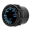 Digital Turbo Boost Gauge, 2in 52mm Turbo Boost Gauge with Sensor Pointer Type 7 Color LED Backlight Universal for Gasoline Modified Cars auto #2