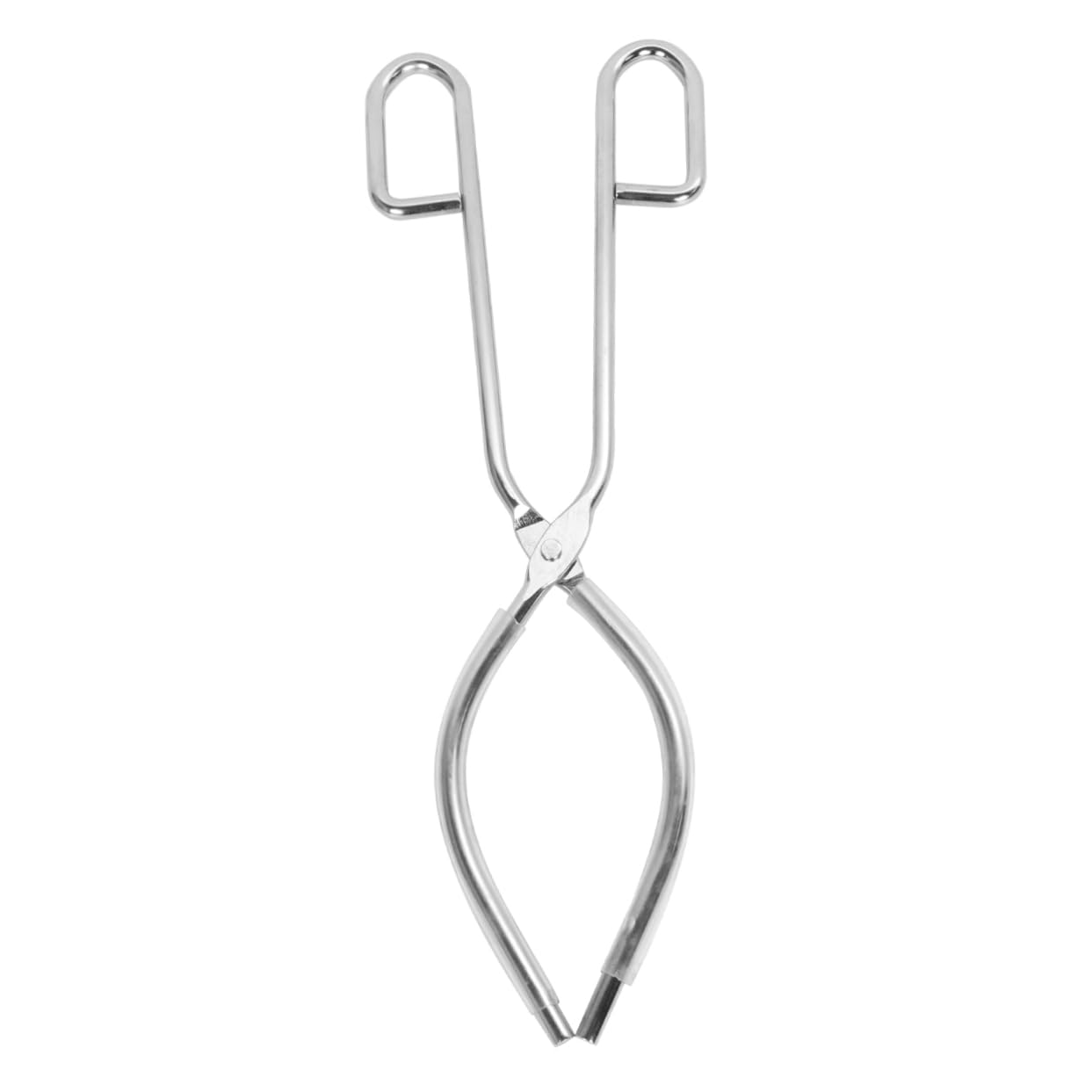 HAWILLOSCH Heavy Duty Beaker Clamp Tongs Laboratory Grade Flask Holder Semicircle Design for Home Use