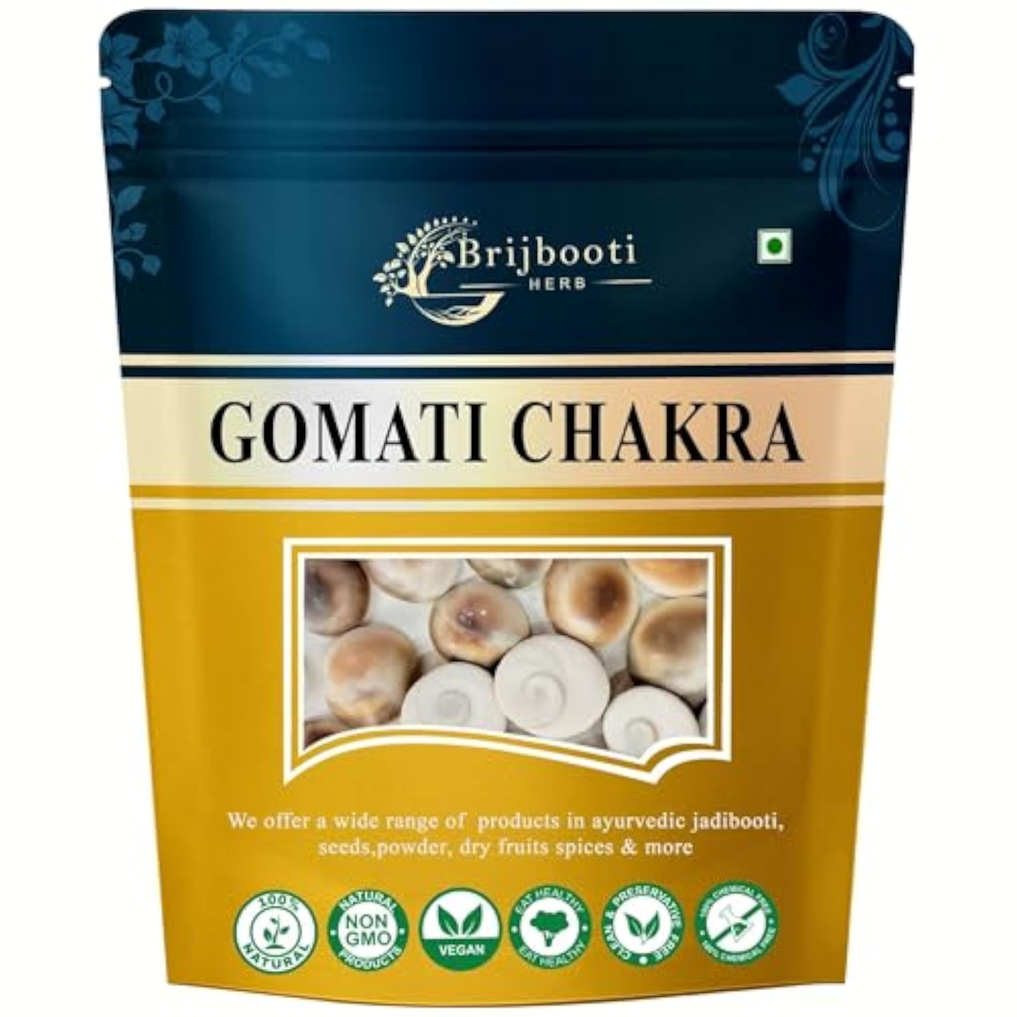 11 Pieces Gomati Chakra Natural Stone Set