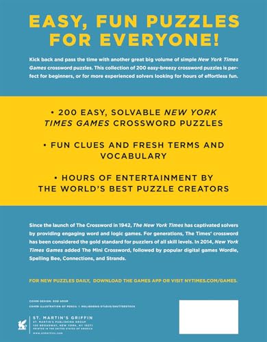 New York Times Games Essential Easy Crosswords Volume 4 image 4