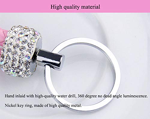 image for Beaugif Diamonds Woven Key Chains Wallet Keychain Hand Bag Decoration 