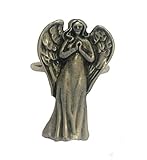 Handgefertigt in England Asteria Accessories Engel-Schal-Ring, handgefertigt in England aus feinem englischen Zinn.