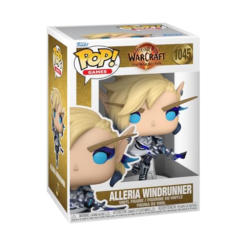 Funko Pop! Games: Wow - Alleria Windtunner Windrunner - World of Warcraft - Vinyl-Sammelfigur - Geschenkidee - Offizielle Handelswaren - Spielzeug Für Kinder und Erwachsene - Video Games Fans