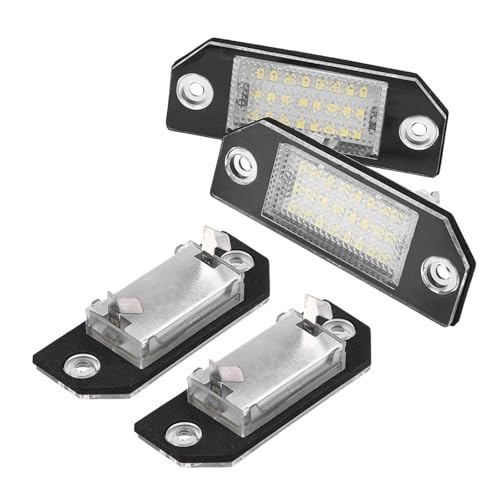 Luz de matrícula LED para Ford Focus y C-Max que soluciona placas oscuras y bombillas fundidas 7