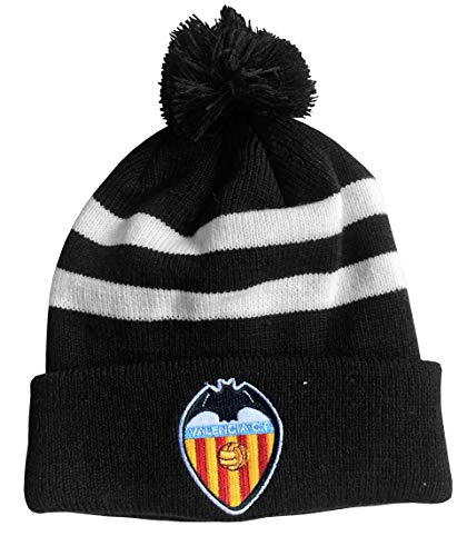 Valencia CF GORRVAL Gorro, Unisex Adulto, Negro, Talla Unica Cover