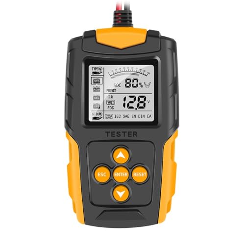 EZBUYGO J[obe[eX^[ 12V/24V LCD fW^ ~drΉ CCCA l/Rl m/d AGM/Q/EFB obe[Ή(Orange)