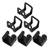 FIXOSHEE 6 Stück Ölpumpenklammer Reparaturset für Hydraulische Wagenheber Verstärkte Stahlklemmen 9mm 11mm Zubehör für Kfz Wagenheber und Baustellen Einsatz