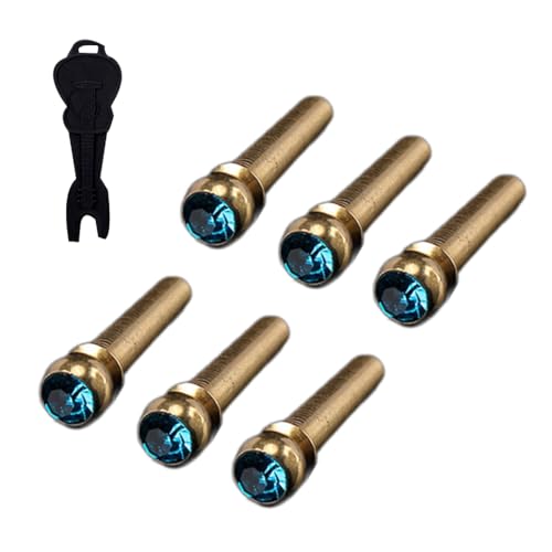 Pack de clavijas para guitarra con excelente calidad de sonido, adecuado para la práctica diaria y la grabación de estudio