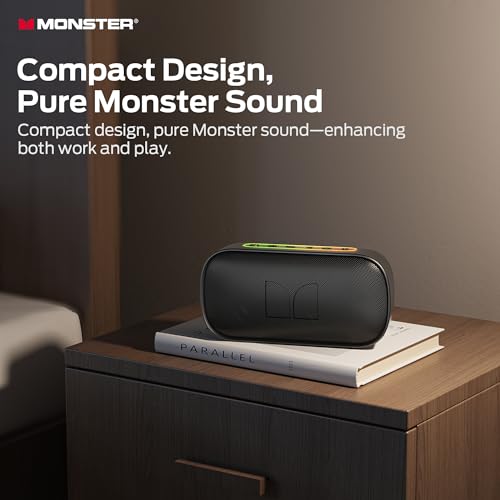 Image of Monster S150 Speaker, Strong Bluetooth 5.4, IPX7 Waterproof Wireless Speaker, Support Sulti-Channel Connection, HD Hands-Free Calling