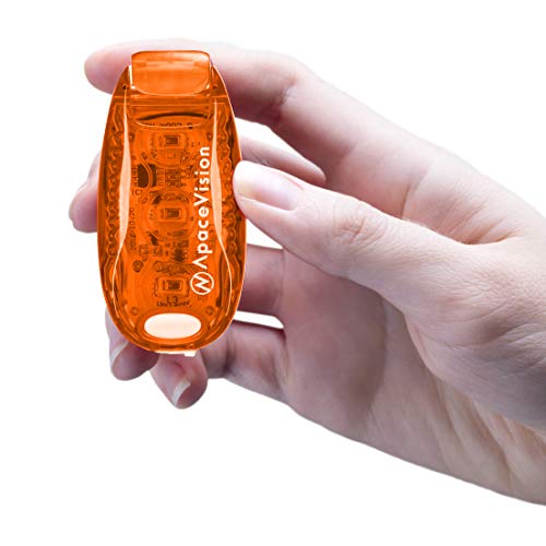 EverLightFX USB Rechargeable LED Safety Light 2 Pack, Clip On Strobe by Apace Vision - Used condition - Image 9