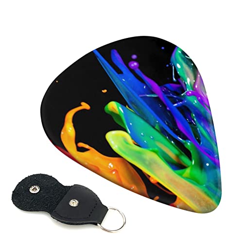 ASDTEHCY Lot de 6 médiators en celluloïd – Peinture arc-en-ciel – Fin, moyen et lourd – Pour guitares acoustiques… - Les Beatles, Paul McCartney, John Lennon, RIngo Starr, George Harrison ASDTEHCY Lot de 6 médiators en celluloïd - Peinture arc-en-ciel - Fin, moyen et lourd - Pour guitares acoustiques…