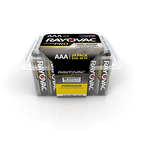 Rayovac Ultra Pro Alkaline Batteries, AAA, 24/Pack