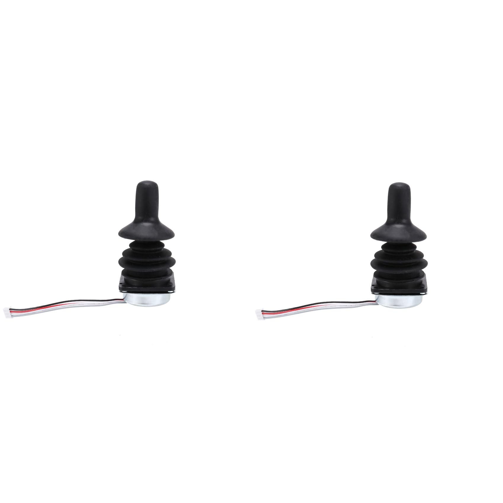 2X Palanca de Mando Basculante para Silla de Ruedas Eléctrica Universal Joystick Inteligente de Rotación de 360 Grados