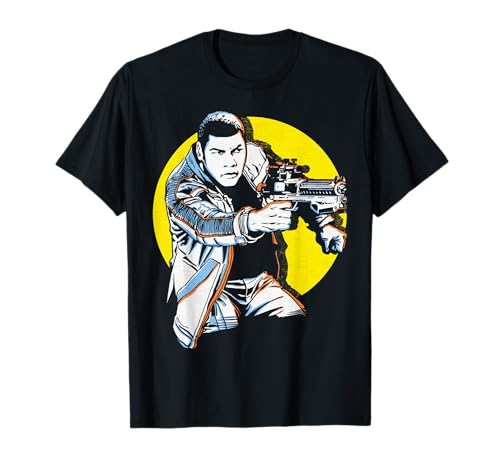 T-shirt Star Wars Finn anti-déformation haut confortable qui ne décolore pas